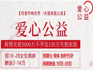 托克逊捐卵助孕生子 爱心志愿者招募